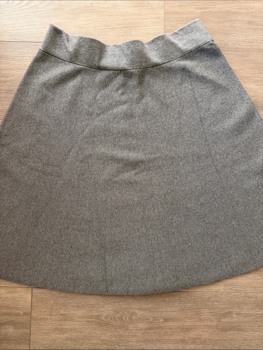 Ann Taylor Gray A-Line Skirt